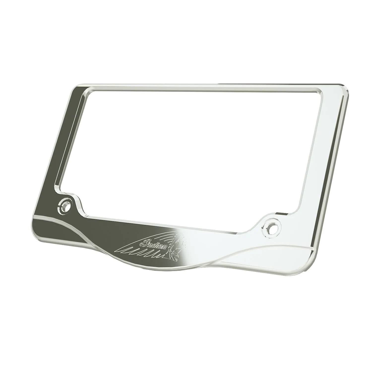 Headdress License Plate Frame, Chrome - 2882864-156