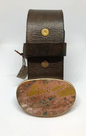 Heather Benjamin Ocean Jasper Belt