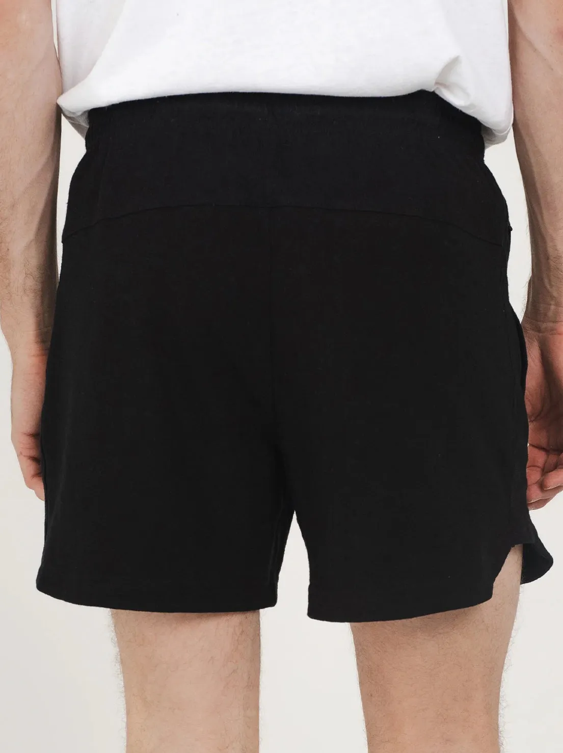 Hemp Clothing Australia - Sport Shorts - Black