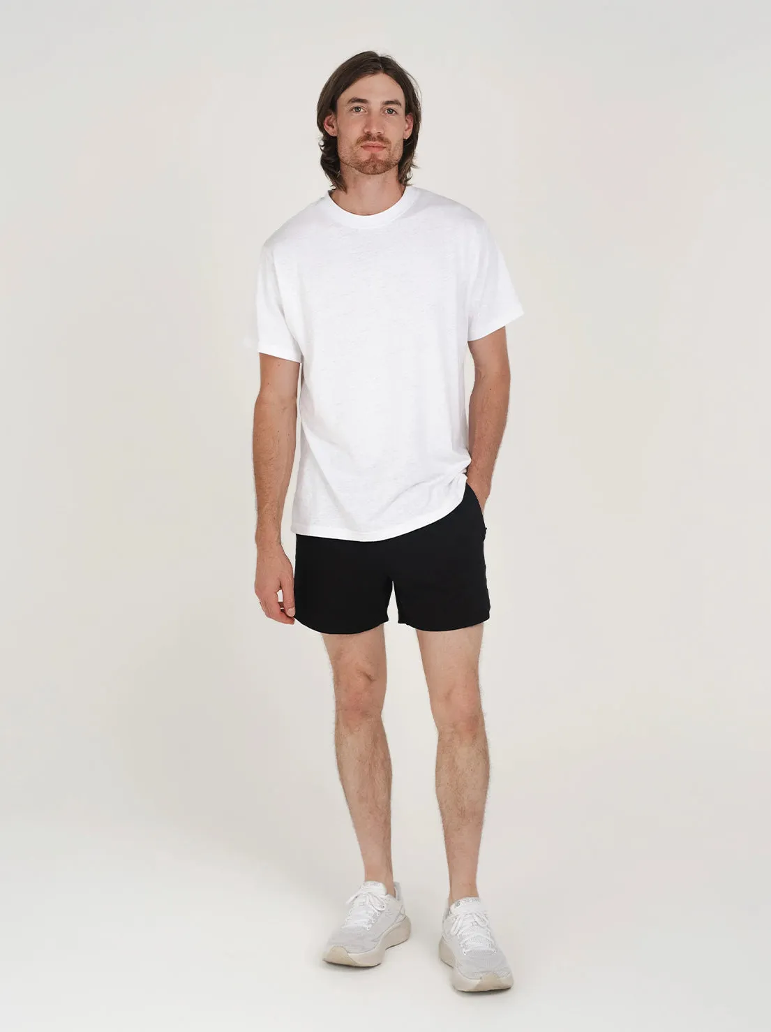 Hemp Clothing Australia - Sport Shorts - Black