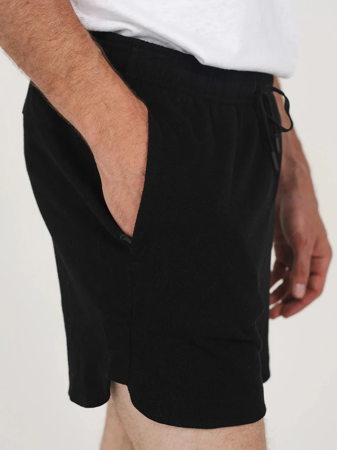 Hemp Clothing Australia - Sport Shorts - Black