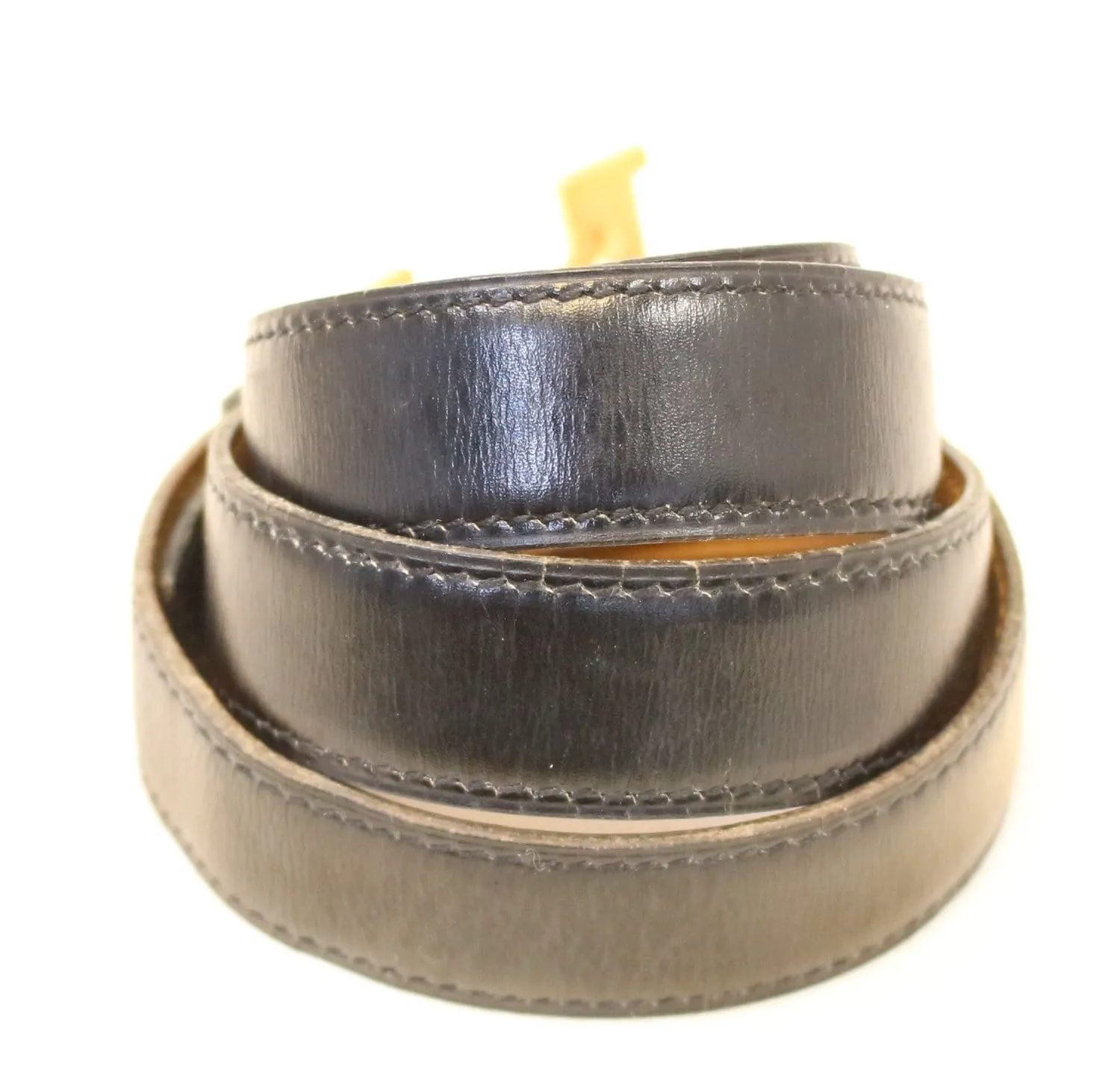 Hermes Constance H Belt Black Vintage Size 35