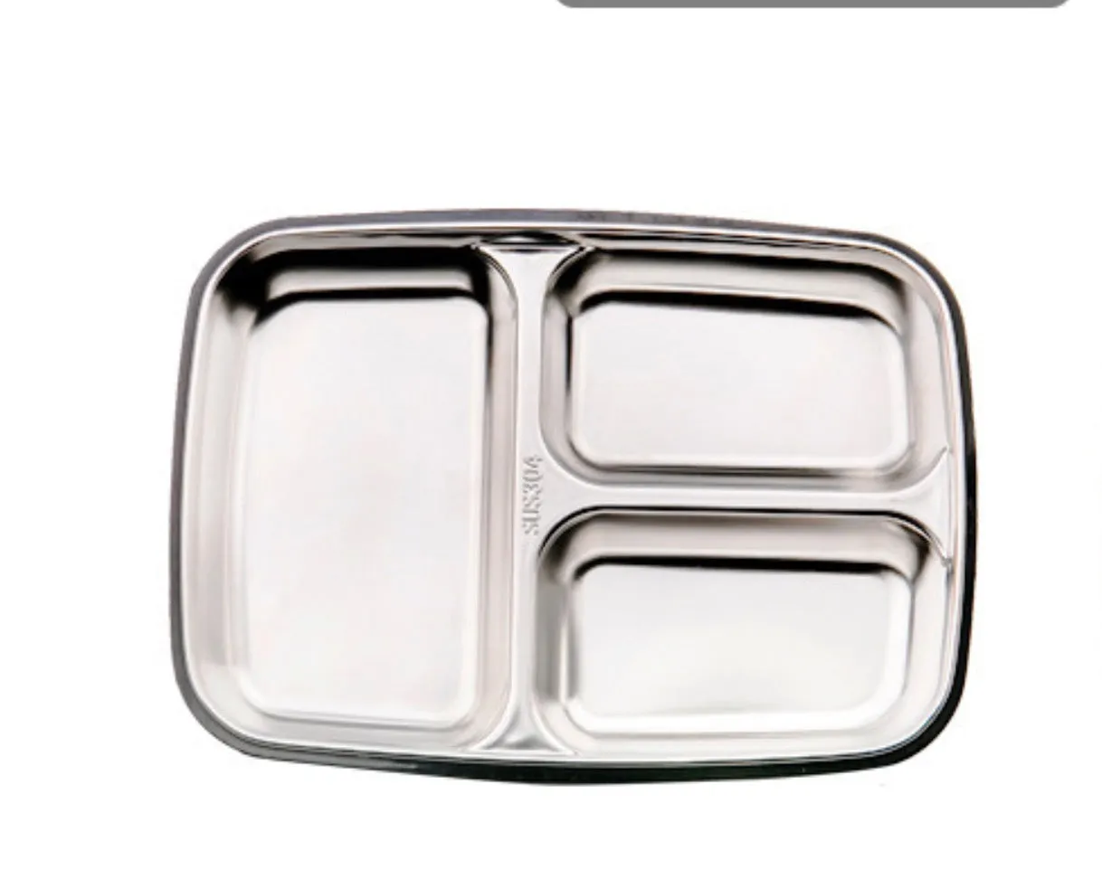 Homlly Compartment Stainless Steel Thermal Bento Lunch Box