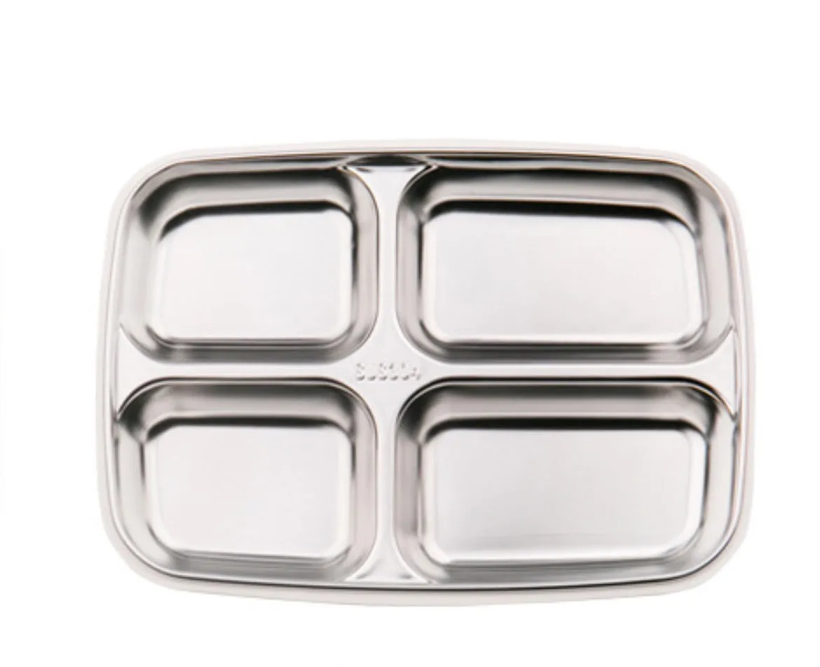 Homlly Compartment Stainless Steel Thermal Bento Lunch Box