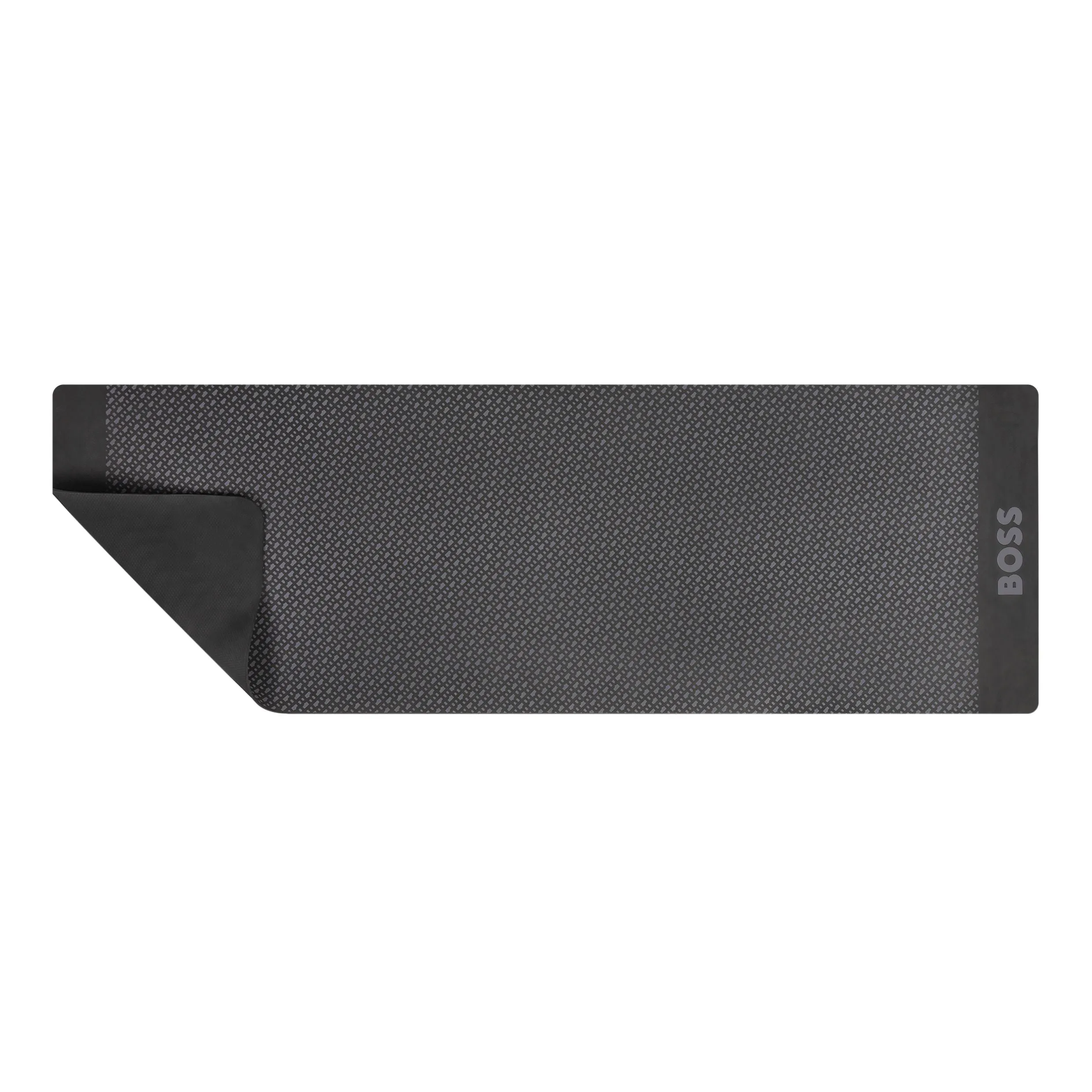 HUGO BOSS HAY374A-Yoga mat Monogram Dark Grey