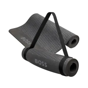 HUGO BOSS HAY374A-Yoga mat Monogram Dark Grey