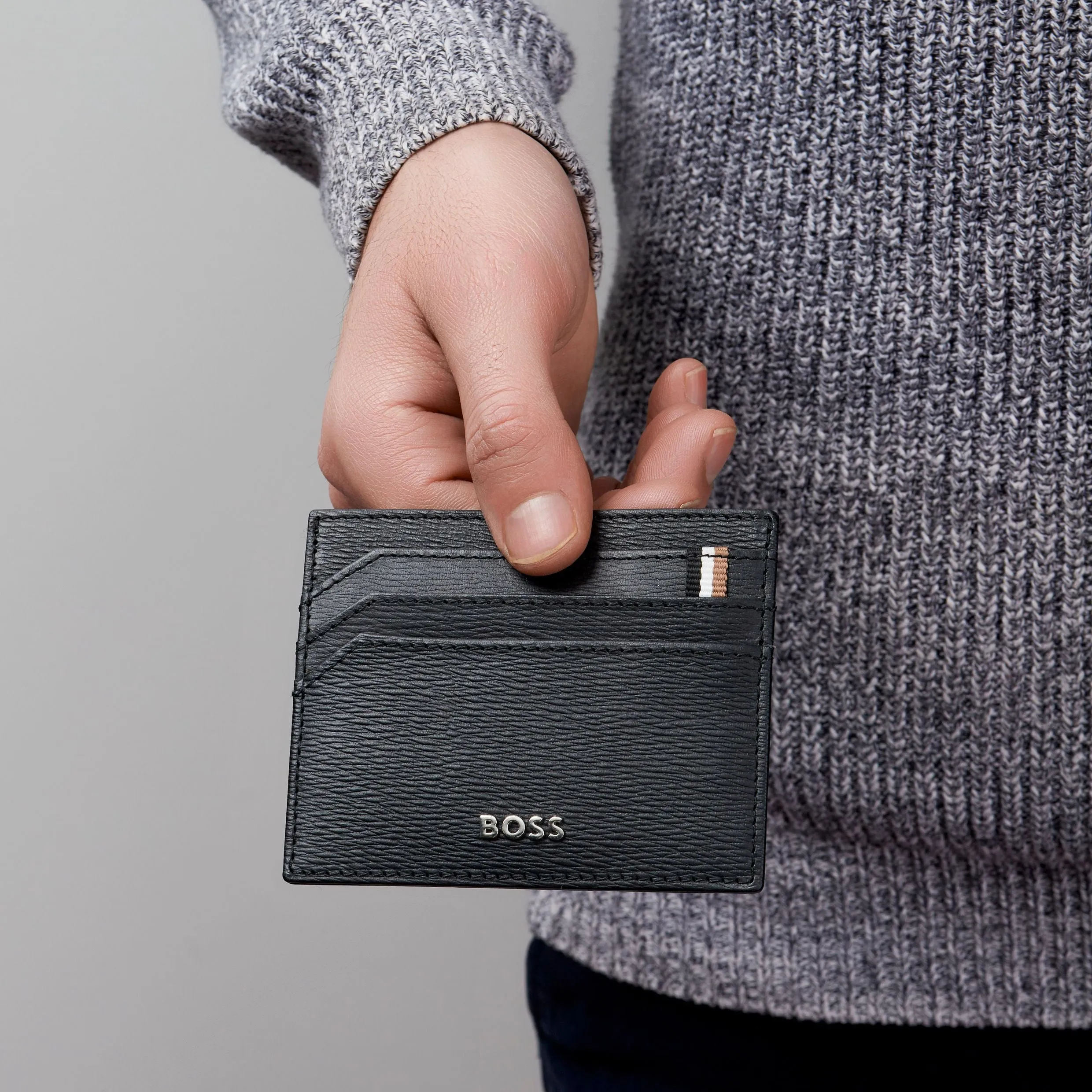 HUGO BOSS HLC421A-Card holder Iconic Black