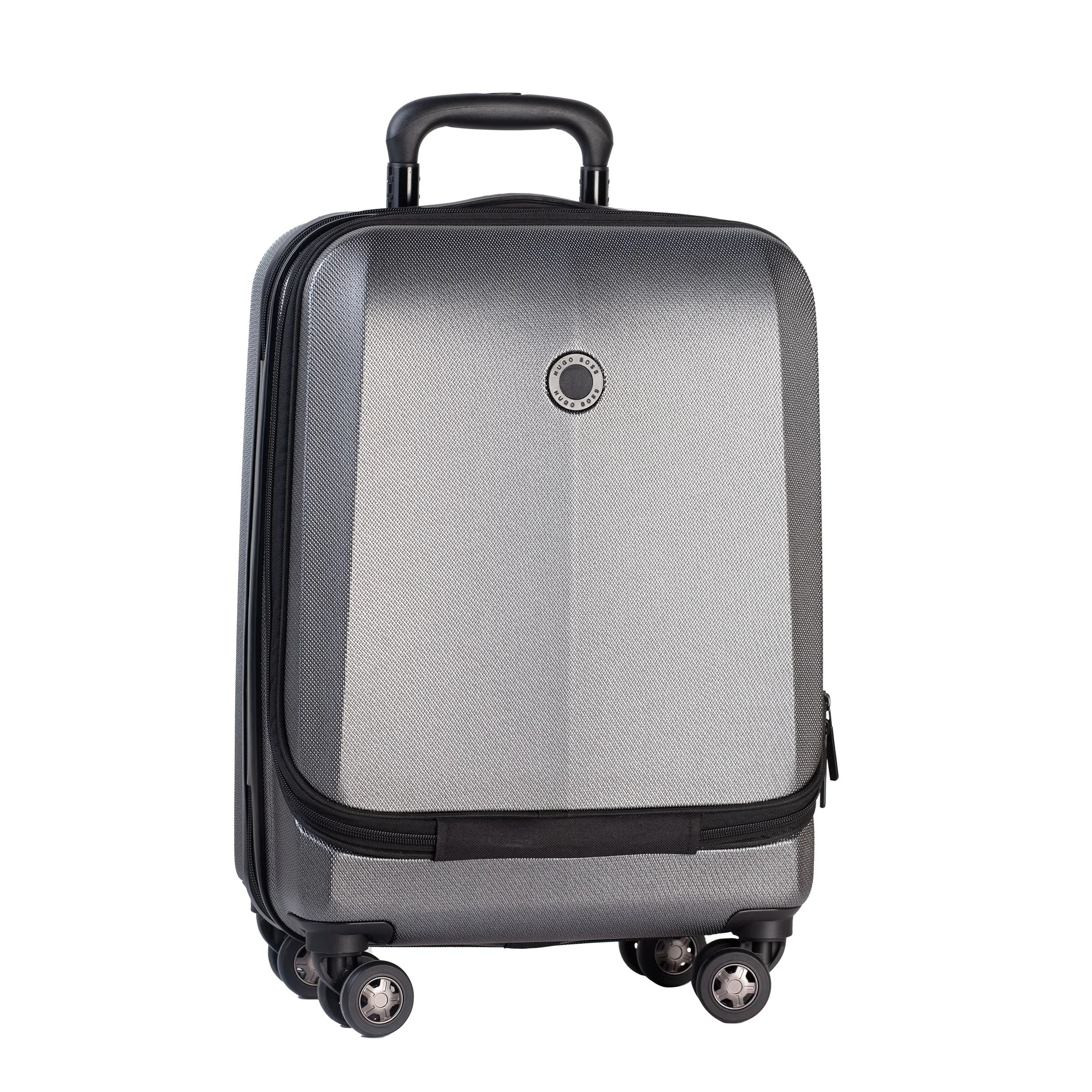 HUGO BOSS HTU105J-Trolley with laptop compartment Gleam