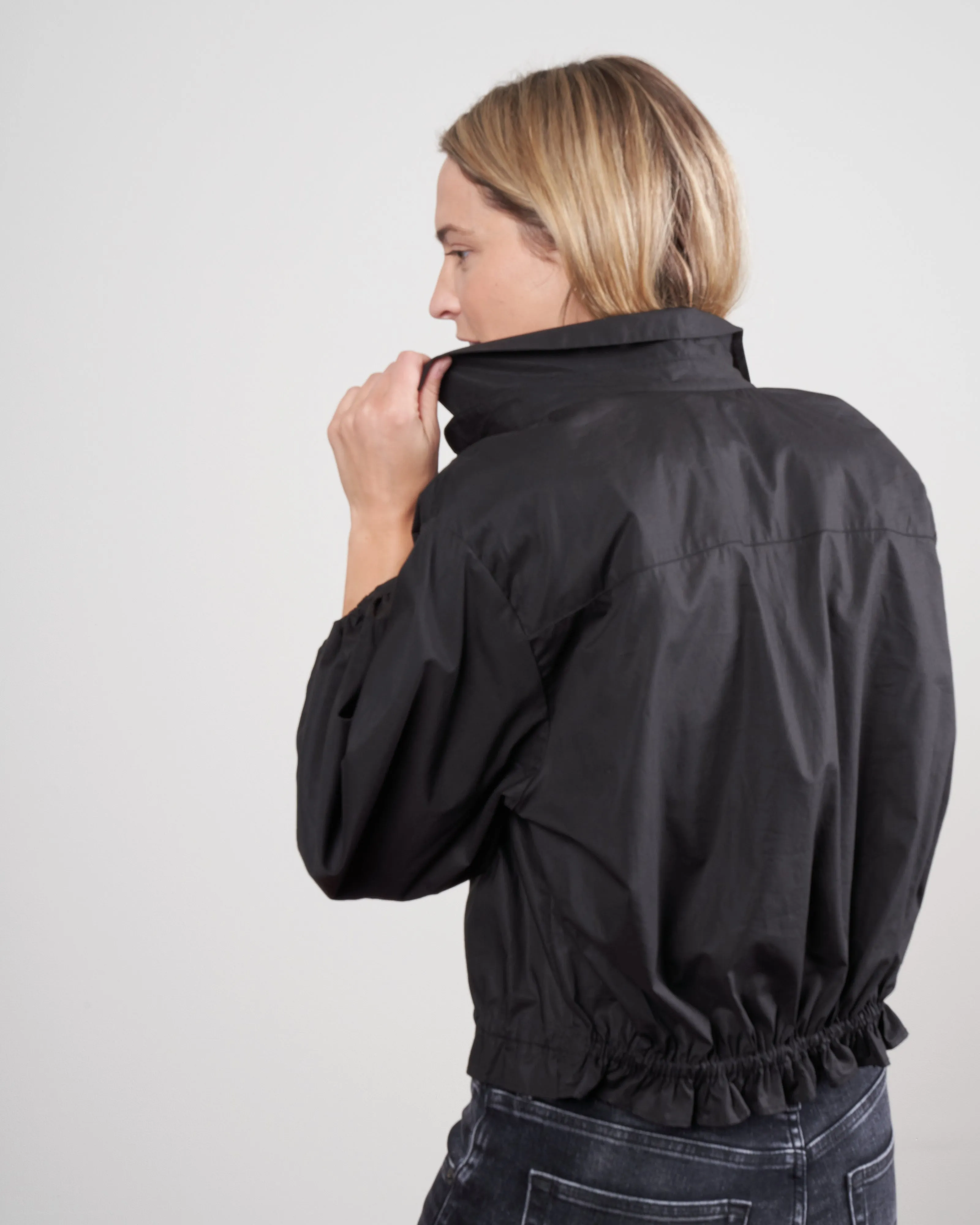 hutton top - black