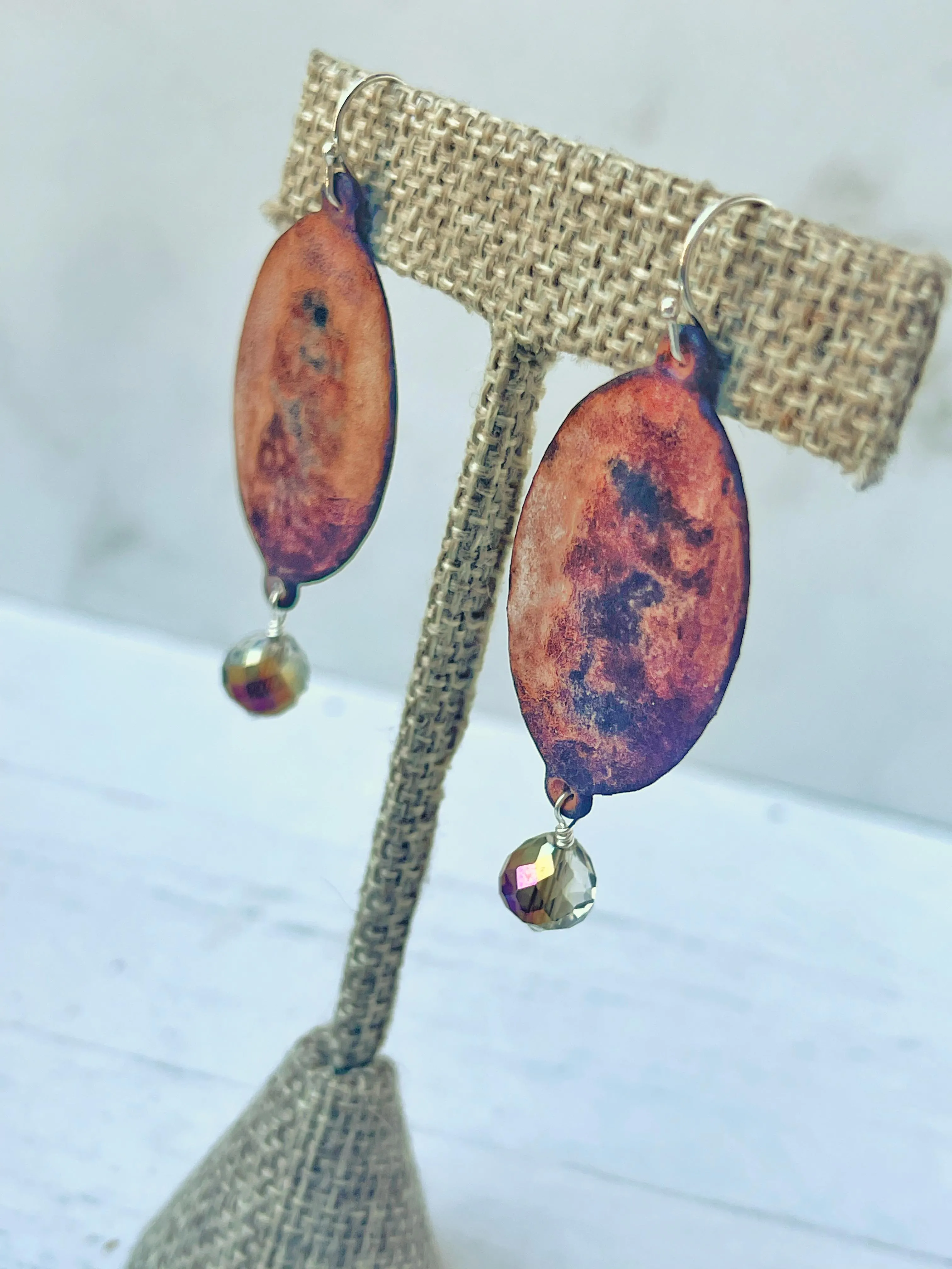 I'm Not Your Mother Earrings - Rust