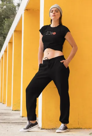 in Extensive collection Reliable performance Set Luxury Brand Co-Ord Unisex Black