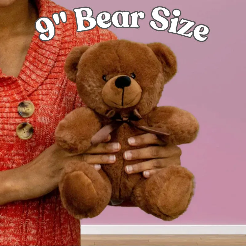 In This Family No One Fights Alone Multiple Sclerosis Teddy Bear - Personalized -PRICE INCLUDES FREE SHIPPING