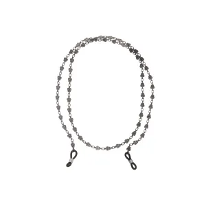 Infinite Max Eyeglass Chain in Matte Black