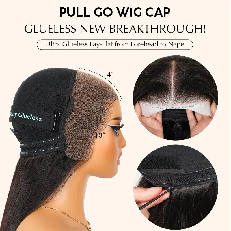Install & GO Glueless 33# Reddish Brown Body Wave 4x4 13x4 Lace Wigs Wear On The Daily Wig