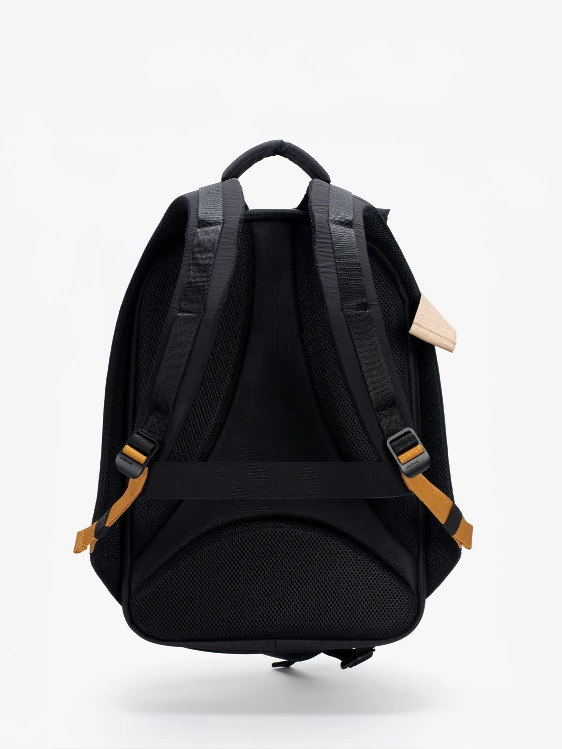Isar M Smooth Black Colour Accent Backpack