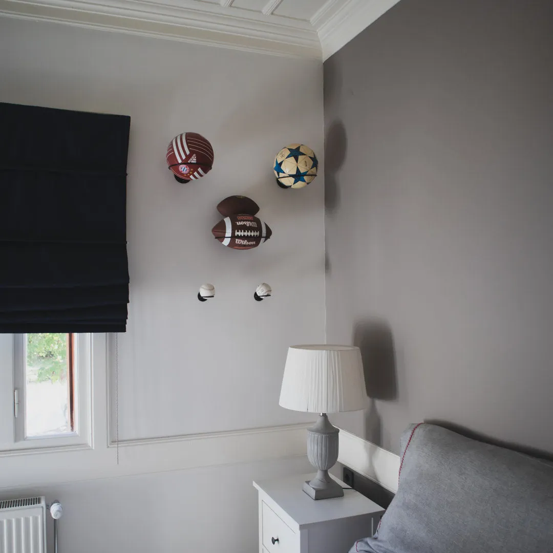 Ixelles Wall Mounted Sports Rack Rebrilliant