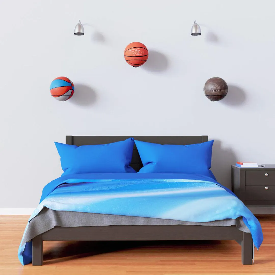 Ixelles Wall Mounted Sports Rack Rebrilliant