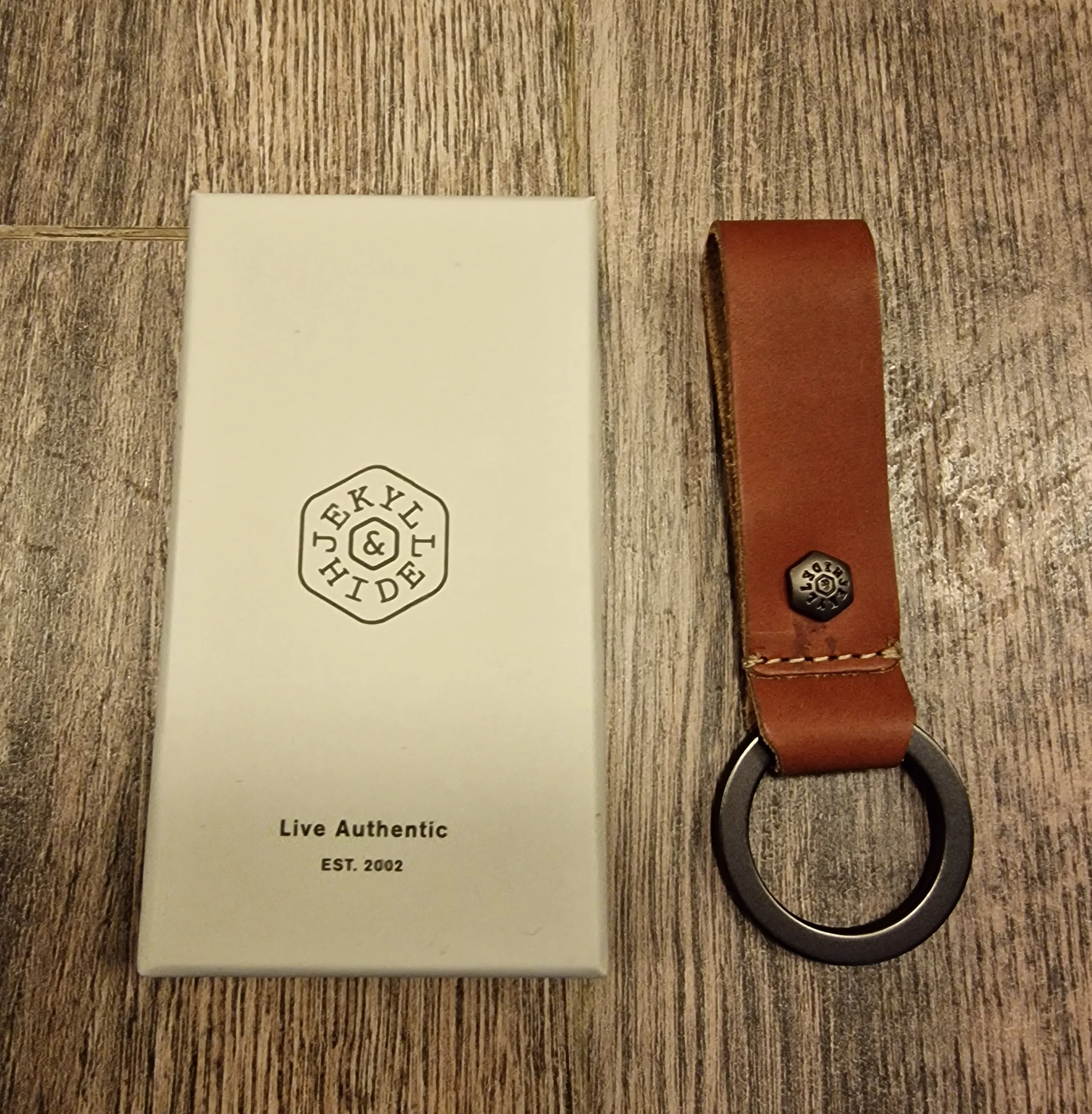 Jekyll & Hide Leather Key Rings