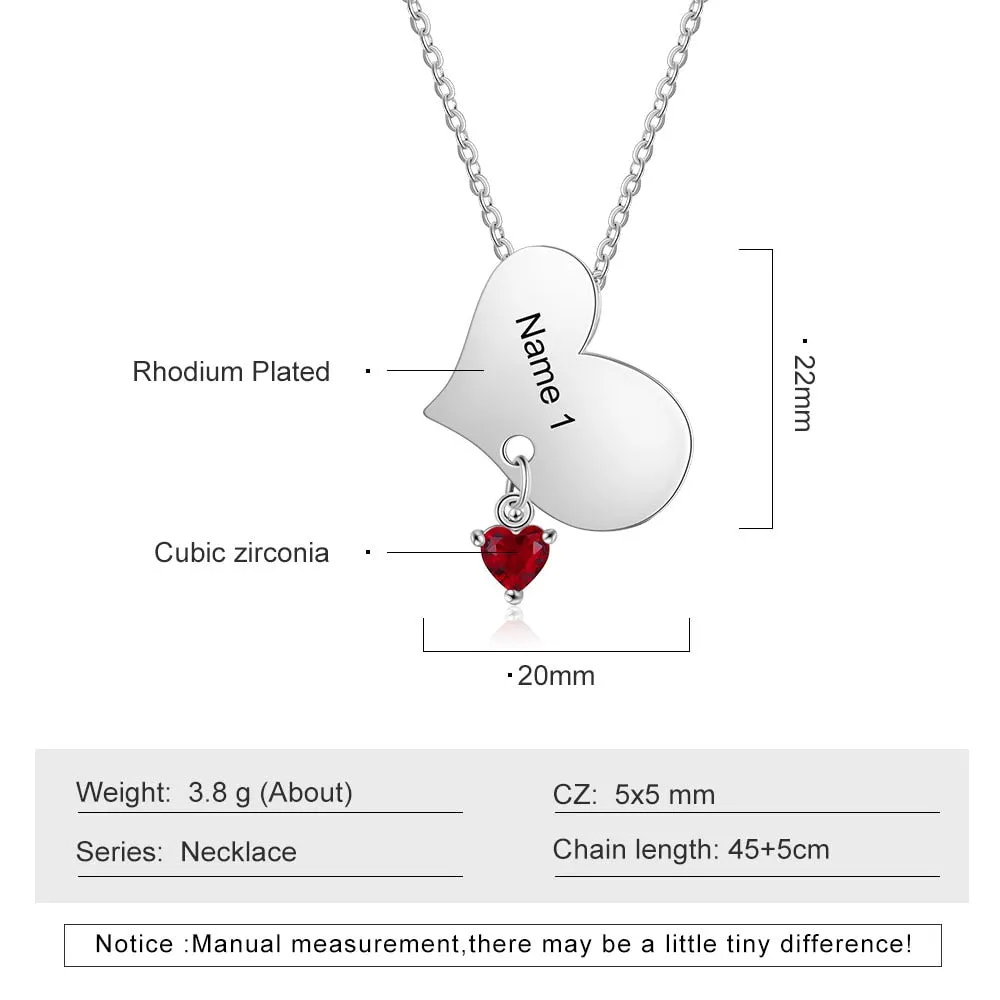 Jewelry-Personalized Mother Necklace With Birthstone