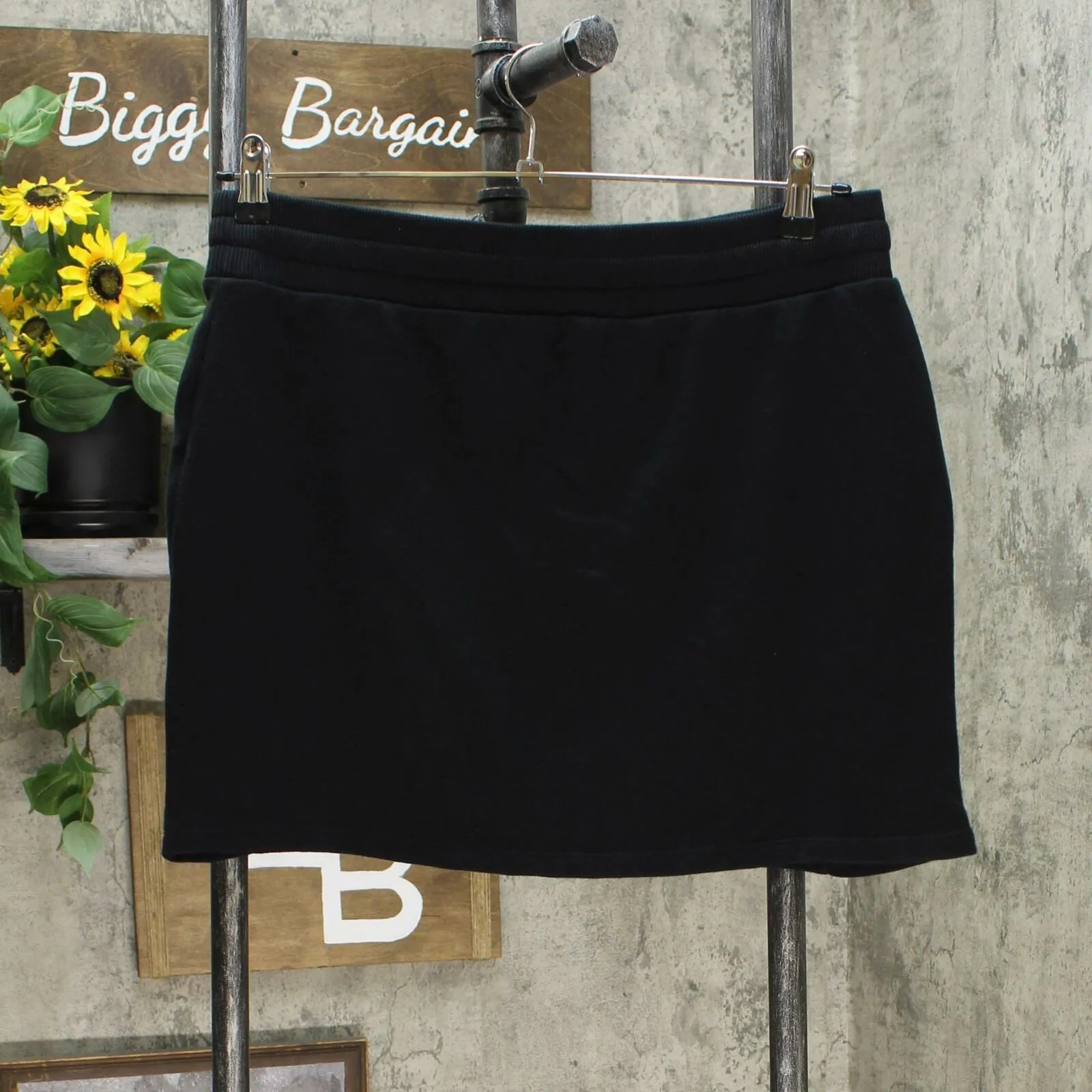 Jones New York Women's French Terry Skort Black Large