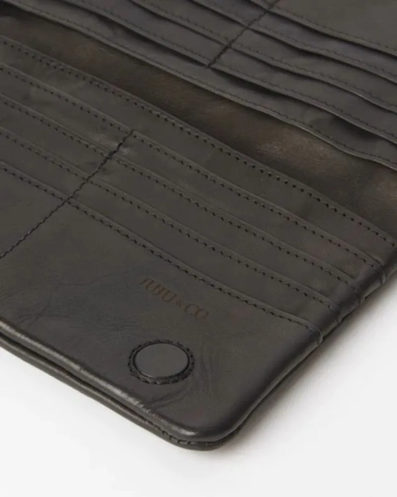 JUJU & CO Large Capri Wallet - Black