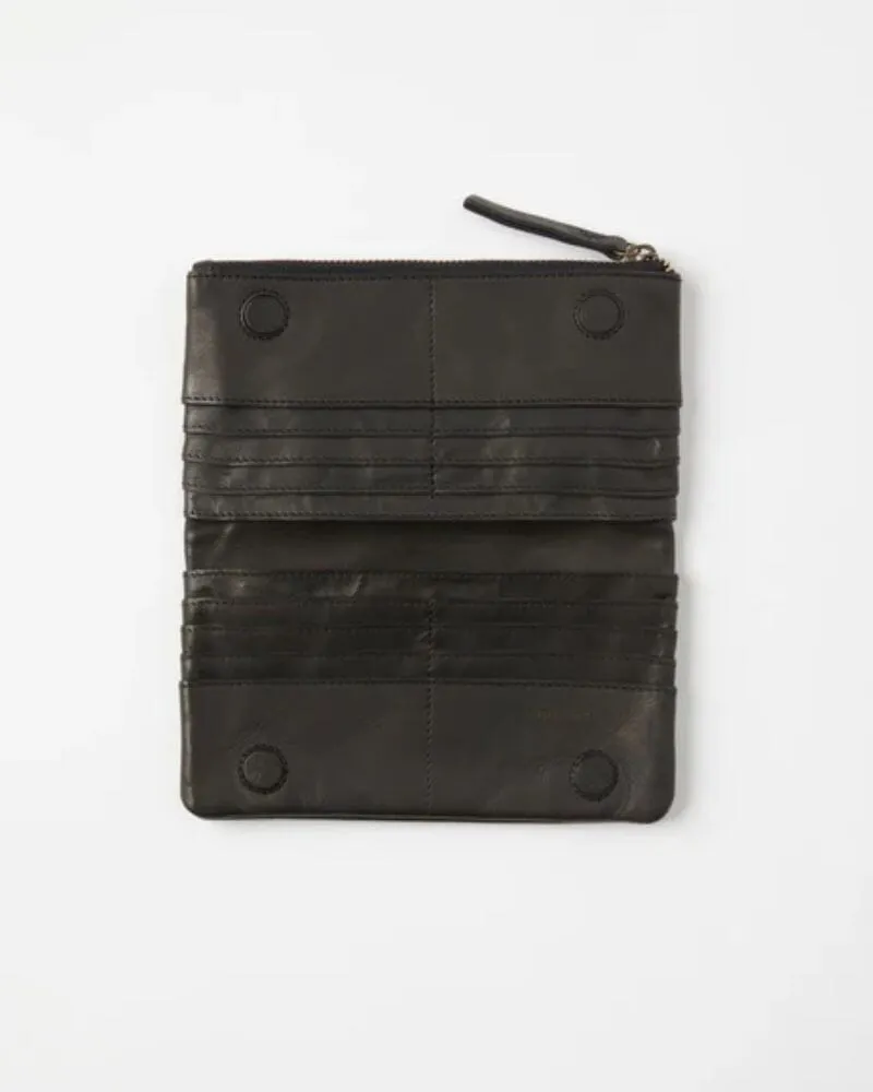 JUJU & CO Large Capri Wallet - Black