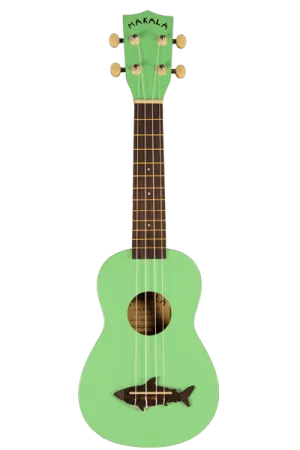 Kala Makala Shark Soprano MK-SS/GRN Ukulele