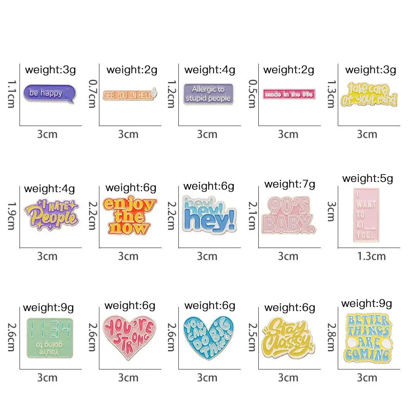 Kawaii Colorful Cartoon Oil Drop Brooch 🌈✨ - Trendy Pin for Bags & Jackets 🎒👖 | Unisex Fashion Accessory 🦄