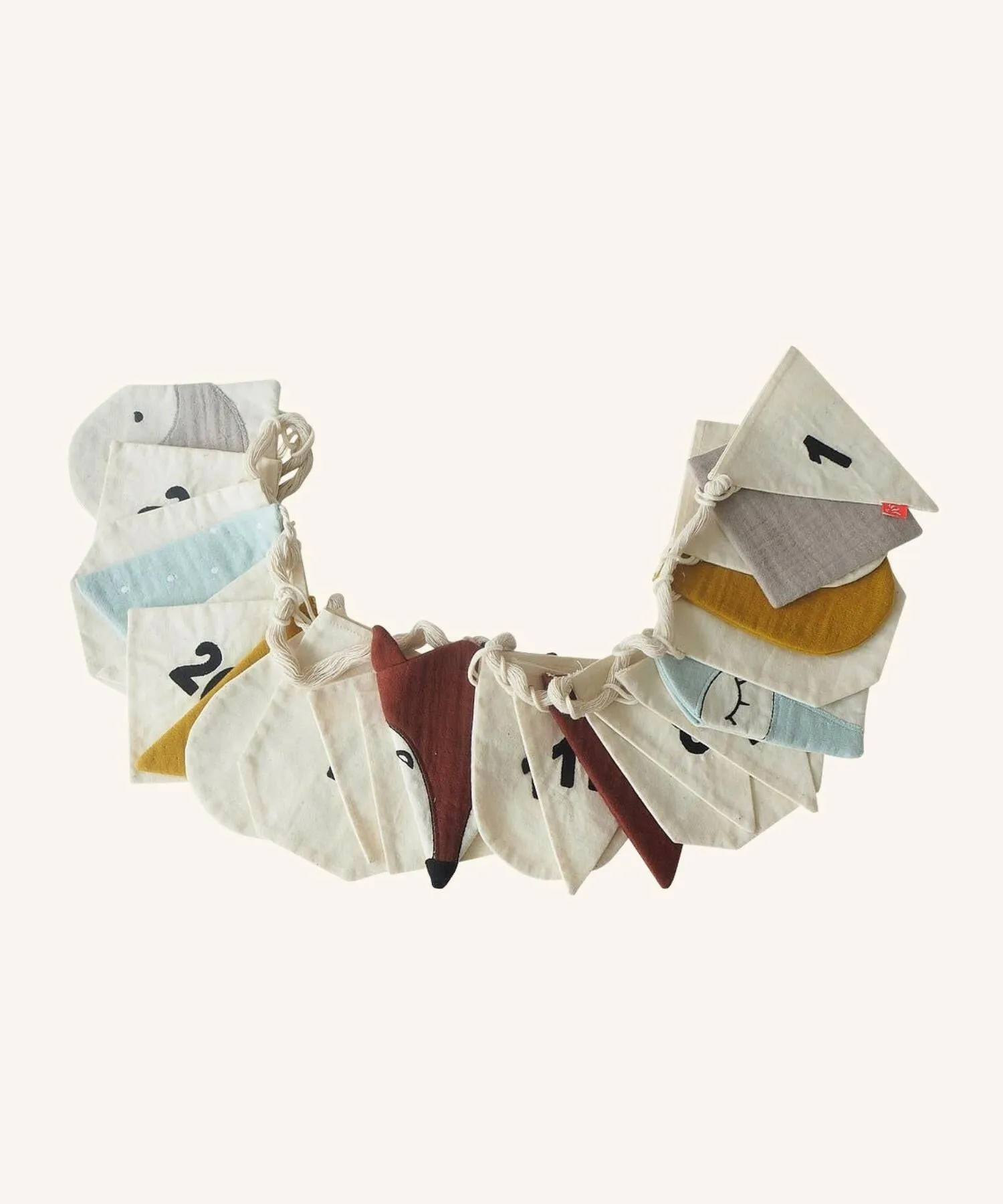 Kikadu | Advent Calendar Garland - Owl Forest Friends