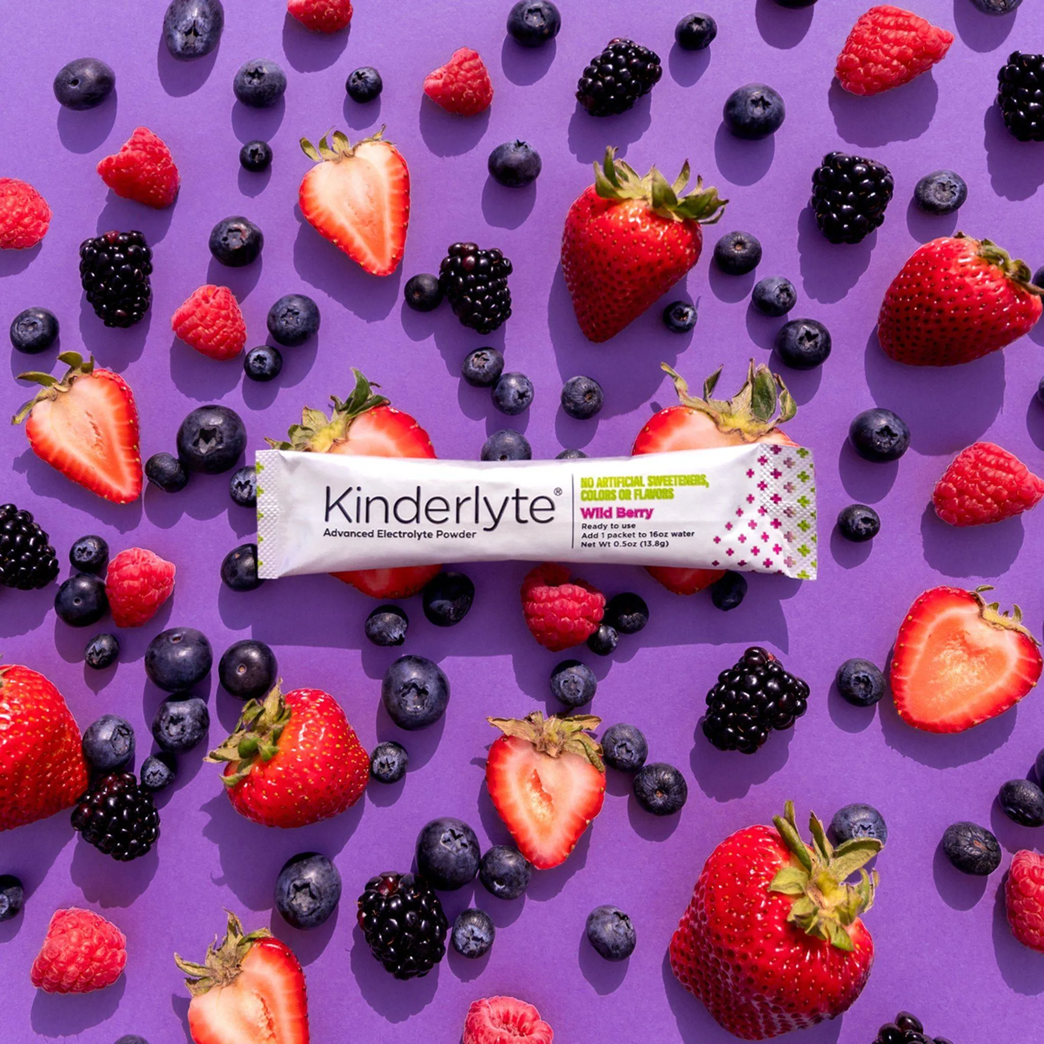 KinderLyte® 16ct Advanced Electrolyte Powder Wild Berry