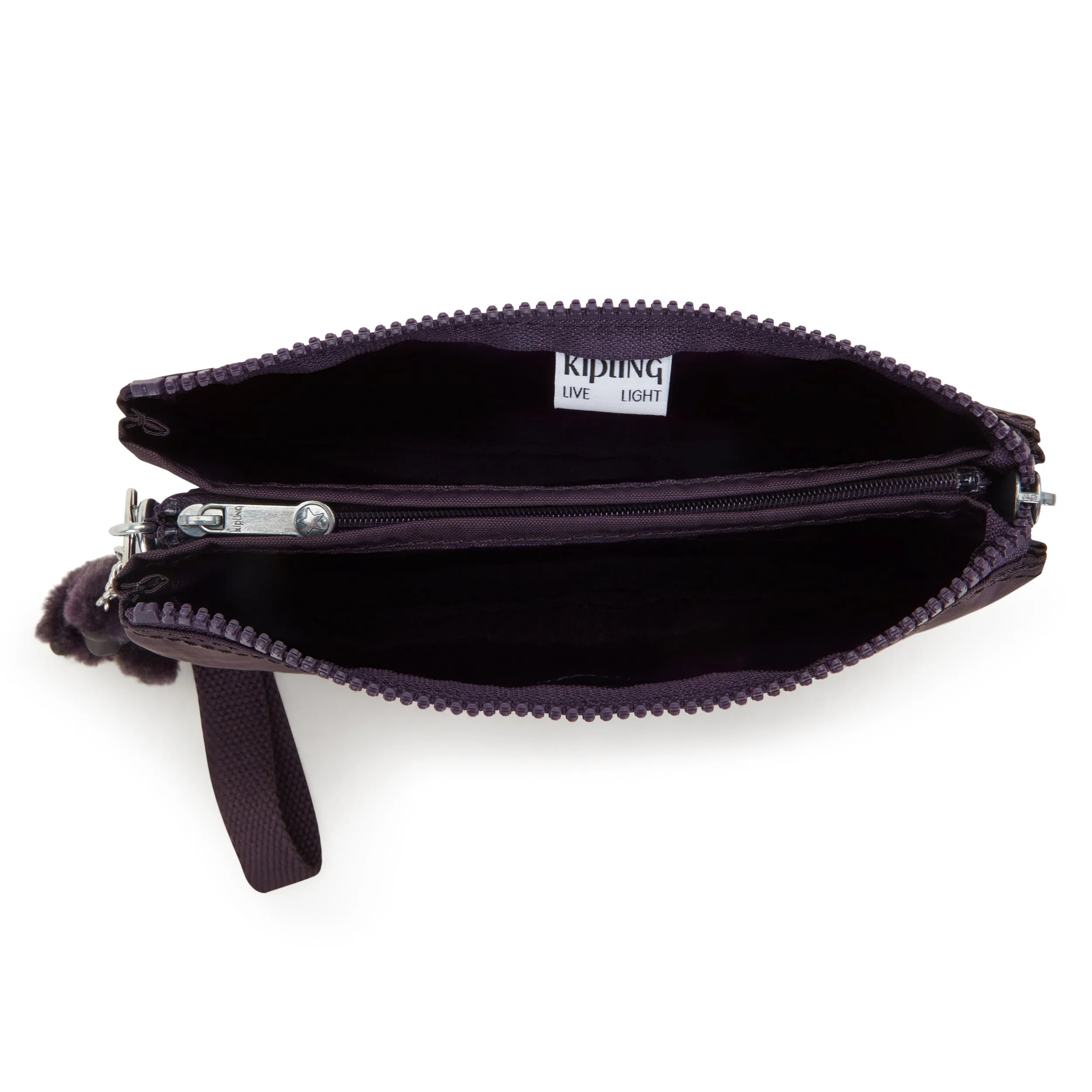 Kipling Creativity Xl Ultimate Plum Extra Large Purse  15156-67U