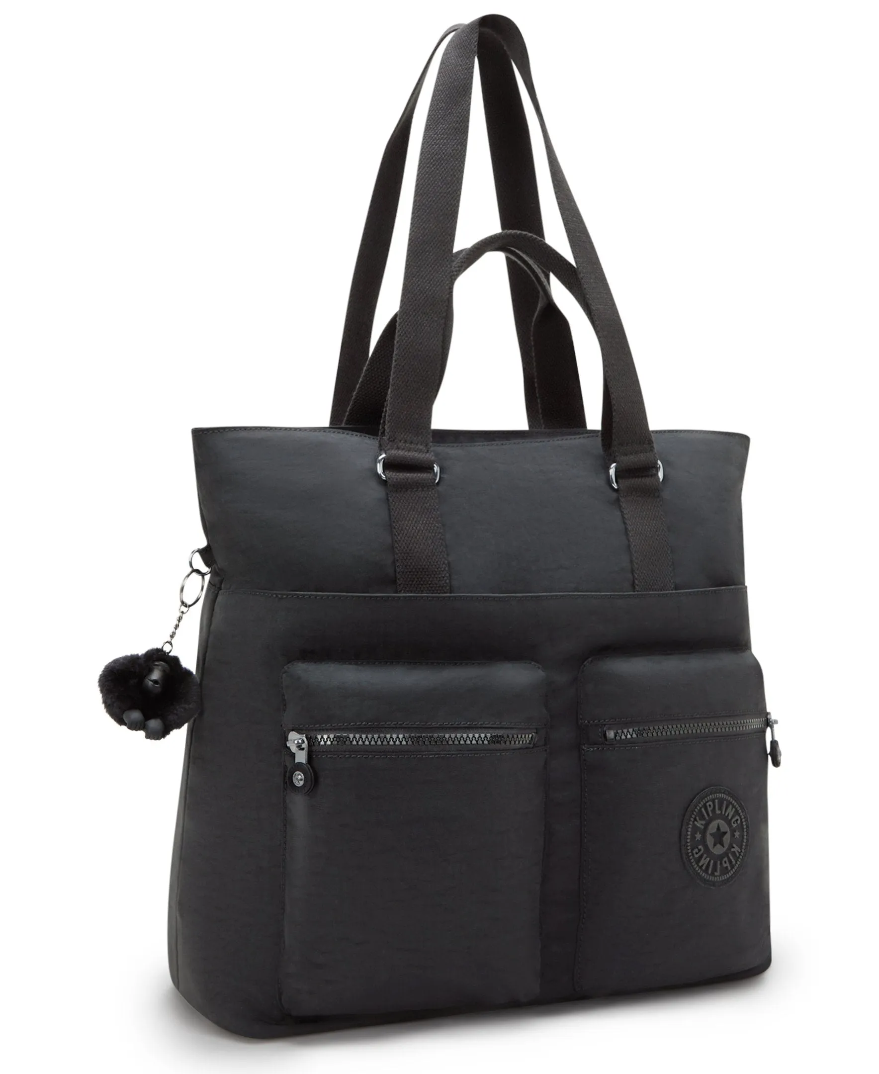 Kipling India Black Noir Large Tote I4609-P39