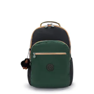Kipling Seoul Lap Tree House Bl Large Backpack  I4275-8LB