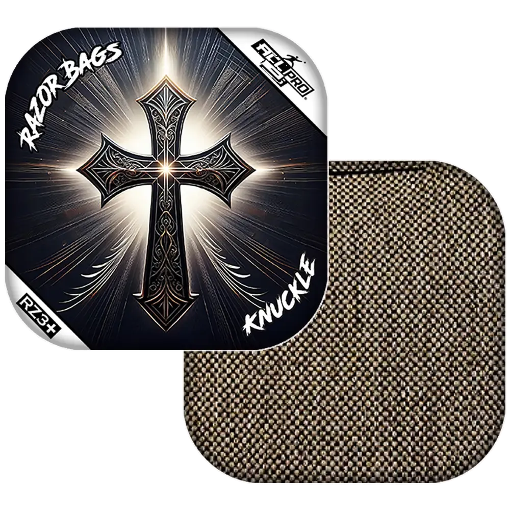 Knuckle | Light Cross | ACL PRO Razor Cornhole Bags