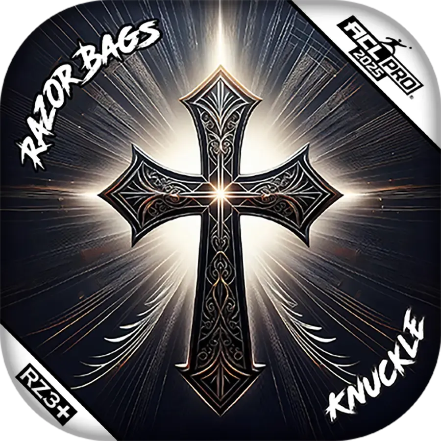 Knuckle | Light Cross | ACL PRO Razor Cornhole Bags