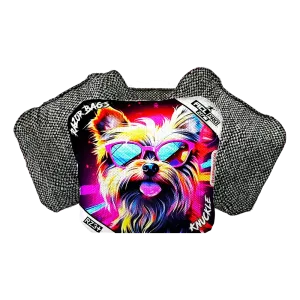 Knuckle | Yorkie | ACL PRO Razor Cornhole Bags