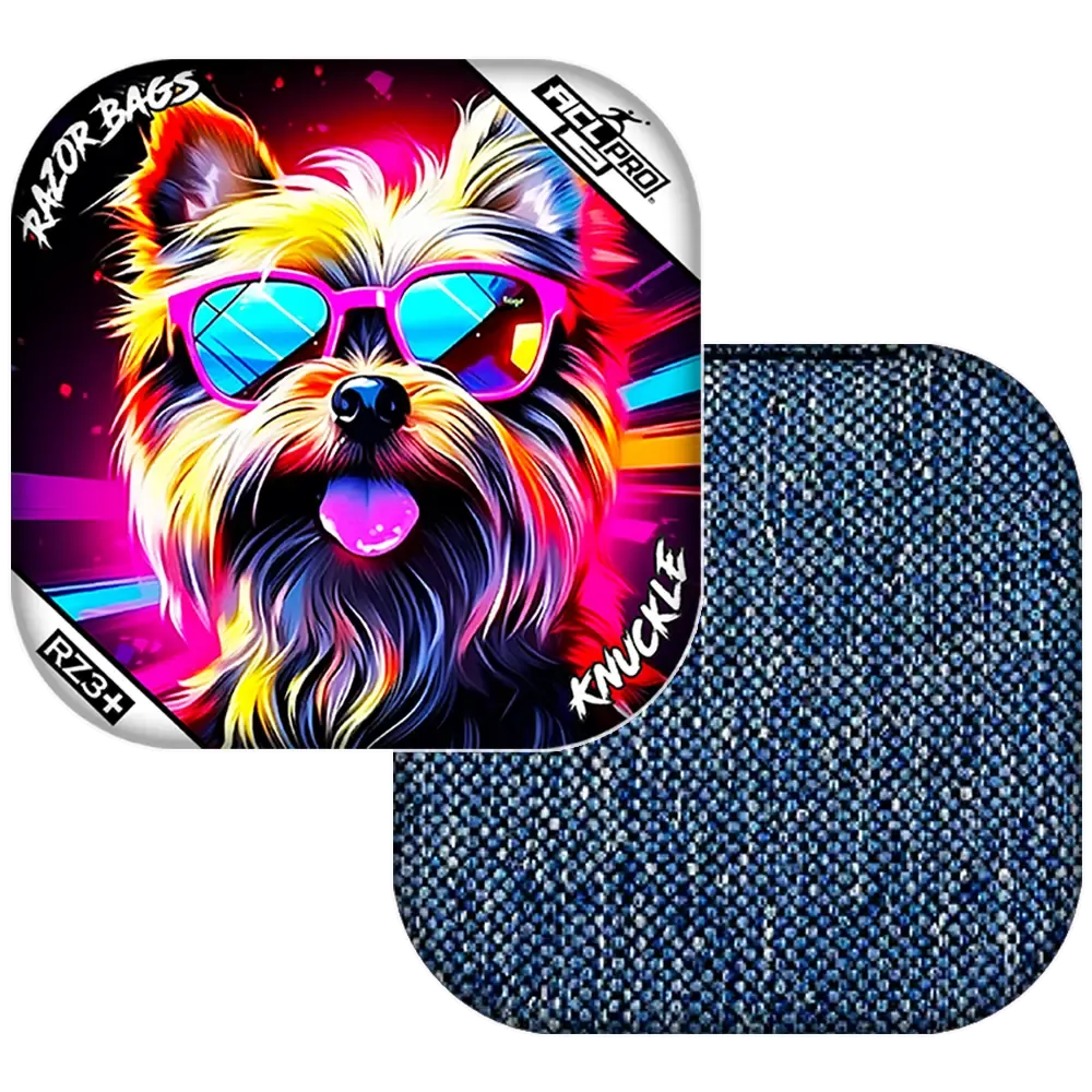 Knuckle | Yorkie | ACL PRO Razor Cornhole Bags
