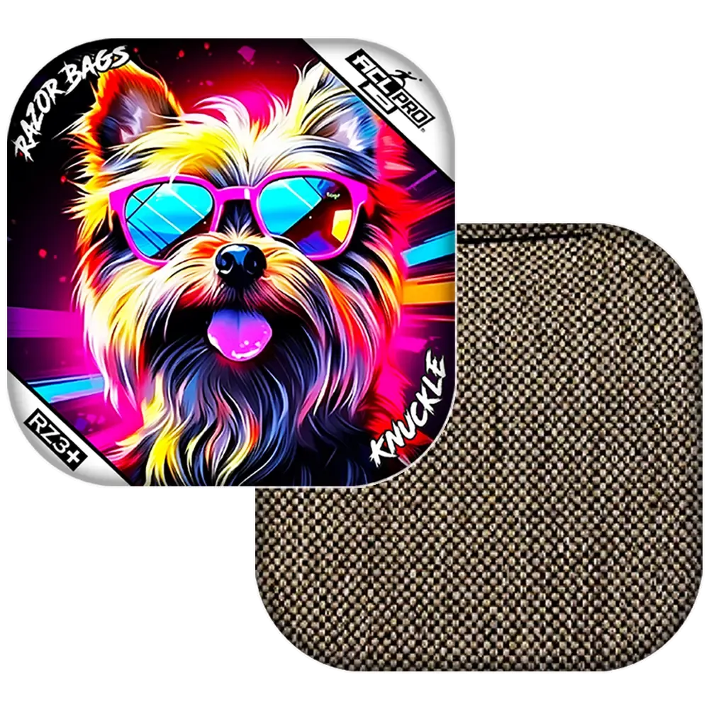 Knuckle | Yorkie | ACL PRO Razor Cornhole Bags