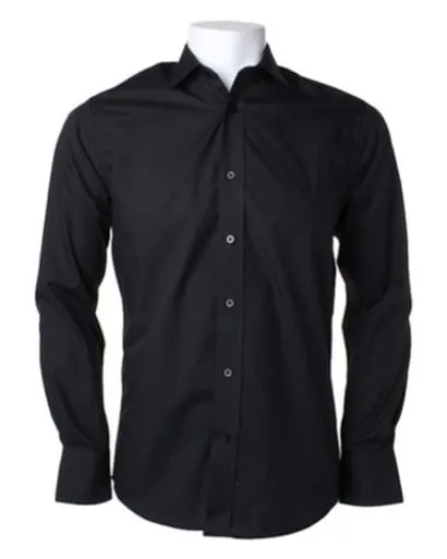 Kustom Kit Long Sleeve Business Shirt-KK131