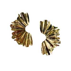 LBLOX Fan Earrings - Gold