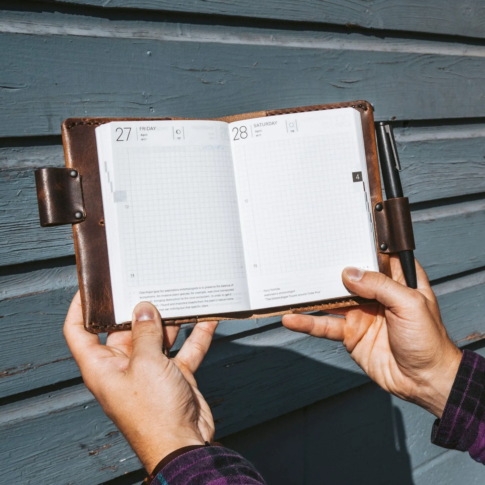 Leather A6 Notebook Cover