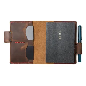 Leather Hobonichi Techo Notebook Cover
