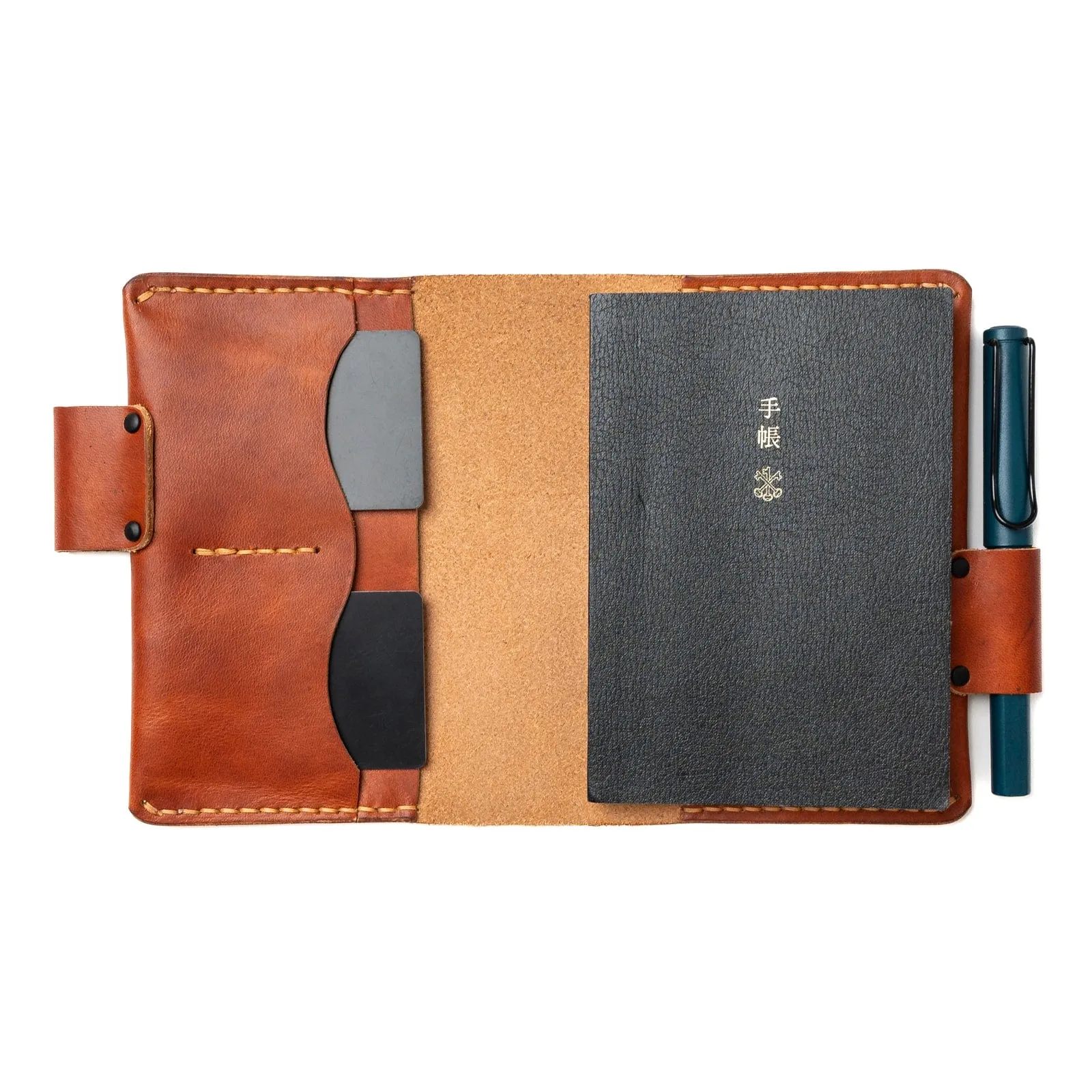 Leather Hobonichi Techo Notebook Cover