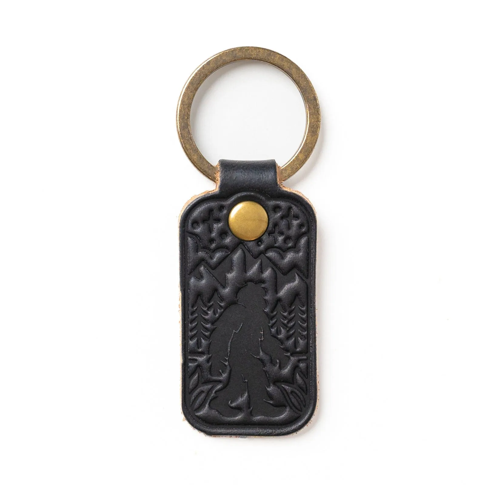Leather Keyfob - Sasquatch