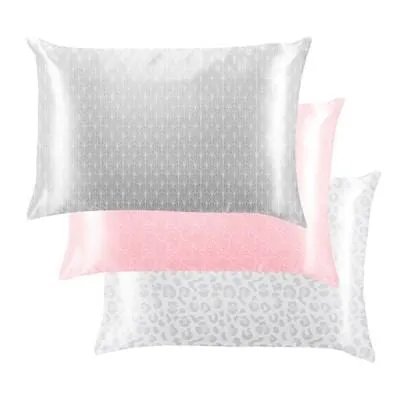 Lemon Lavender Bye Bye Bedhead Patterned Silky Satin Pillowcase