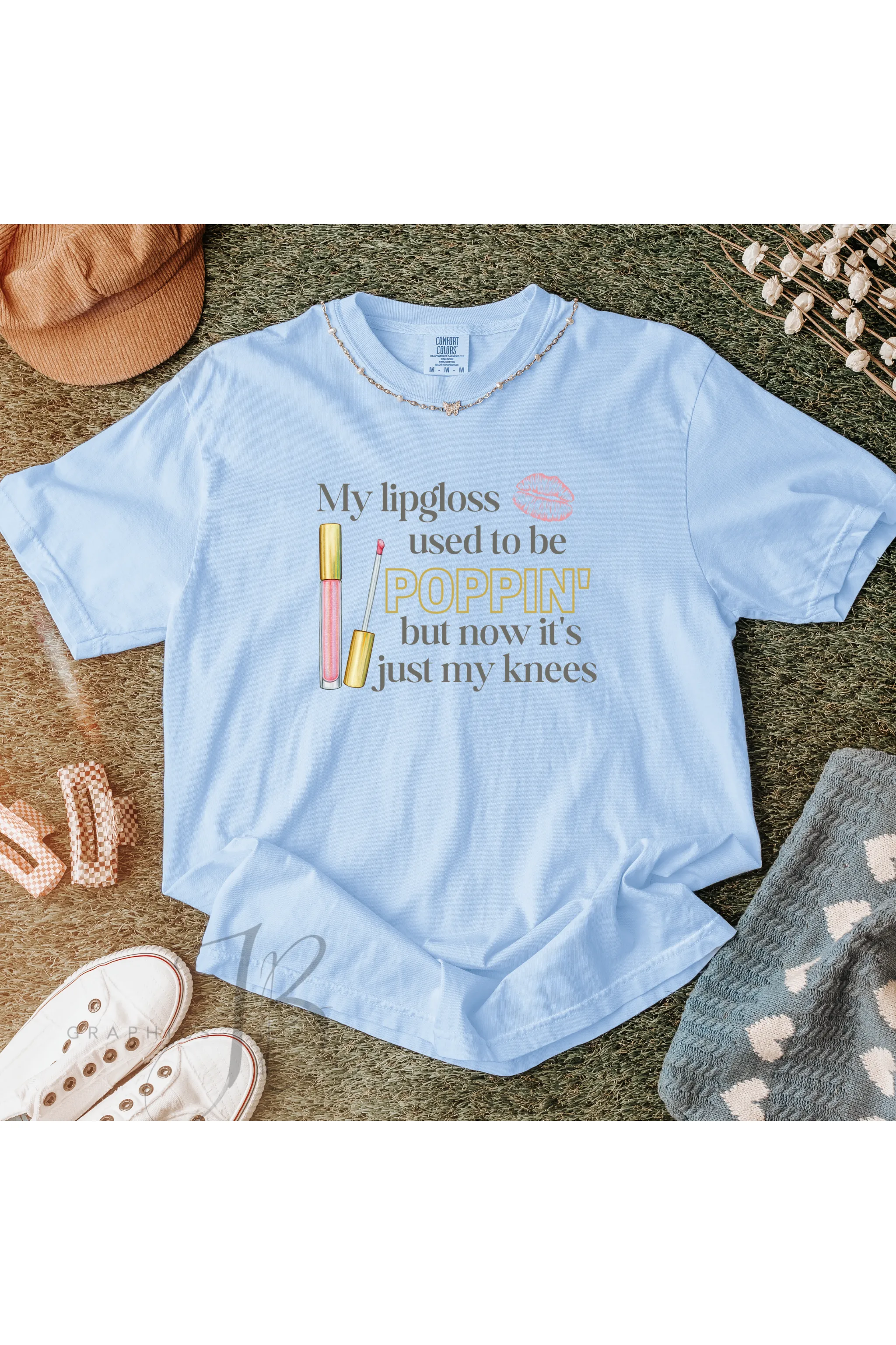 Lipgloss Poppin Comfort Colors T-Shirt