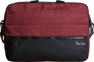 LLB00001REBL-00 - Pierre Cardin Nova Computer Slingbag - RED BLACK