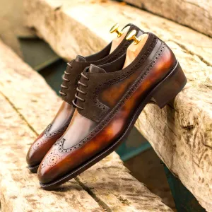 Longwing Derby - Patina and Suede