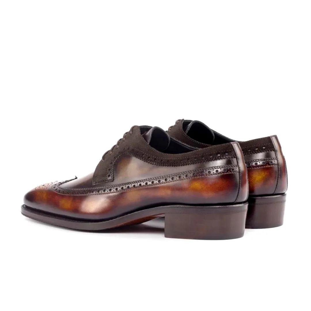 Longwing Derby - Patina and Suede