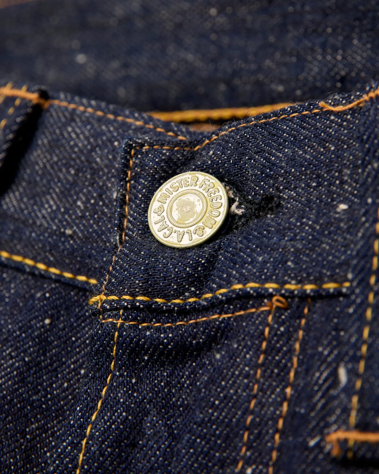 Lot 64 "Awa-Ai" 13oz Sugarcane Selvedge Denim - Classic Tapered Fit